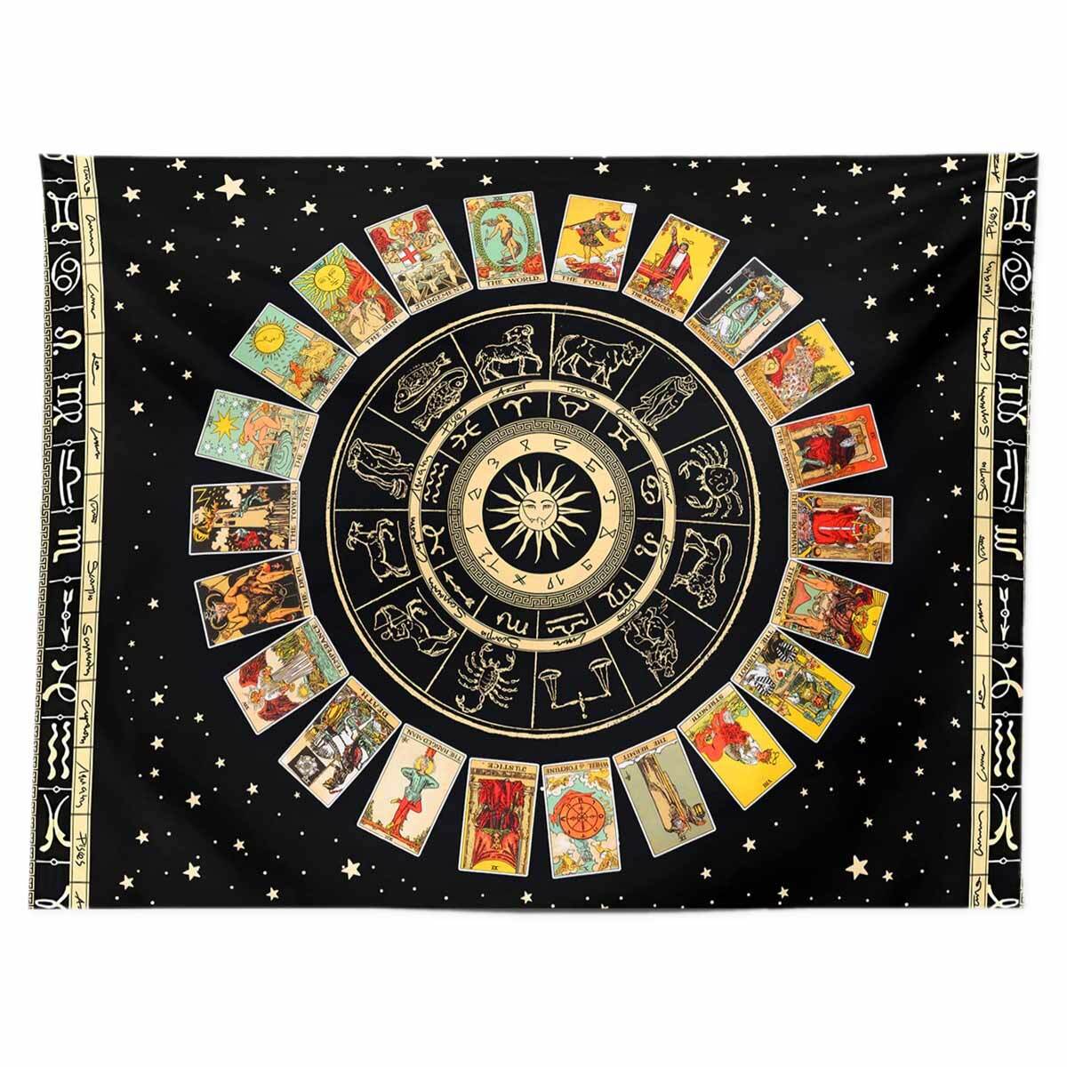 Tarot card tapestry best sale